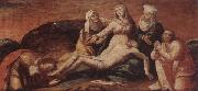 unknow artist The lamentation painting